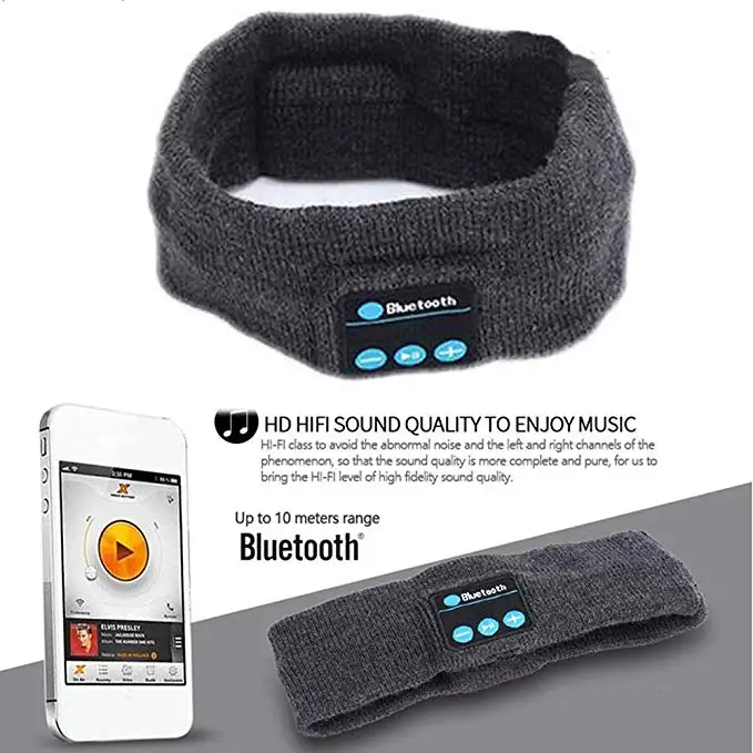 Unisex Sport Bluetooth 5.0 Banda Wireless Portabil de Muzică Stereo pentru Căști Căști setul cu Cască Bluetooth Cu MICROFON pentru telefon Inteligent