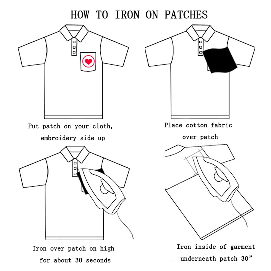 10 BUC Foc Craniu Patch Punk Insigna pentru Jacheta Haine de Fier pe Aplicatiile de Patch-uri Ambarcațiuni Dungă Coase Broderie Patch-uri pentru Haine