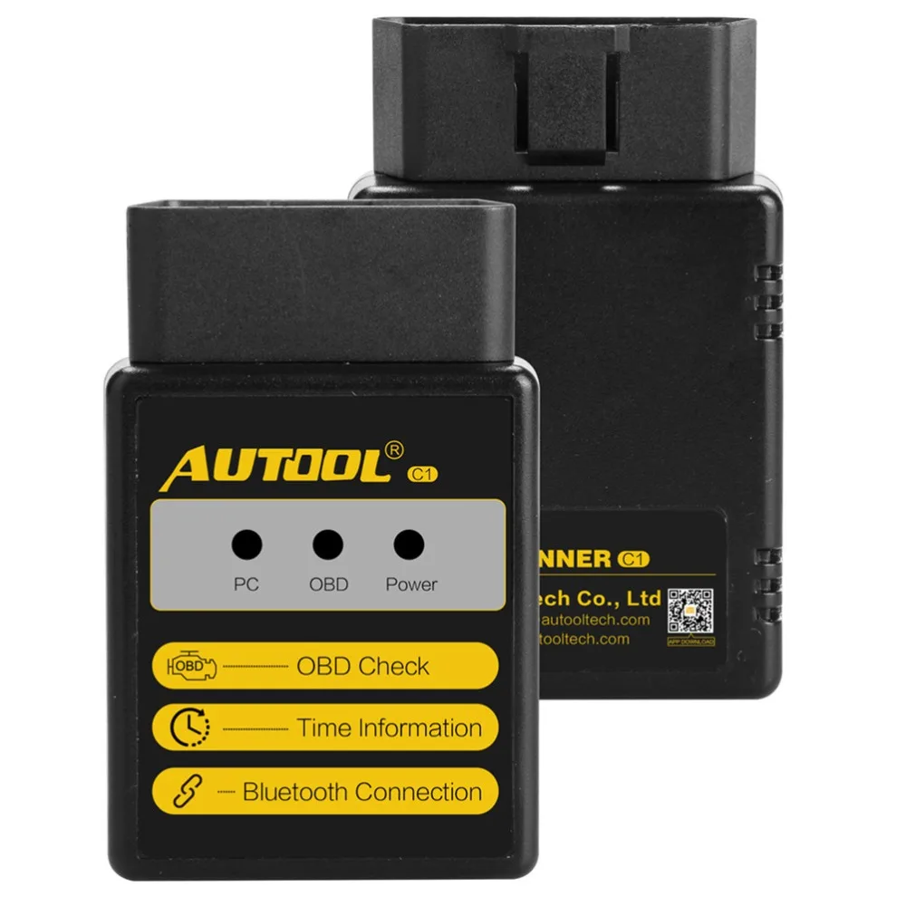 AUTOOL C1 ELM327 V1.5 WIFI Bluetooth OBD2 ELM 327 Scanner OBD 2 Instrument de Diagnosticare Auto Auto Cititor de Cod de Scanare OBDII 2 Adaptor