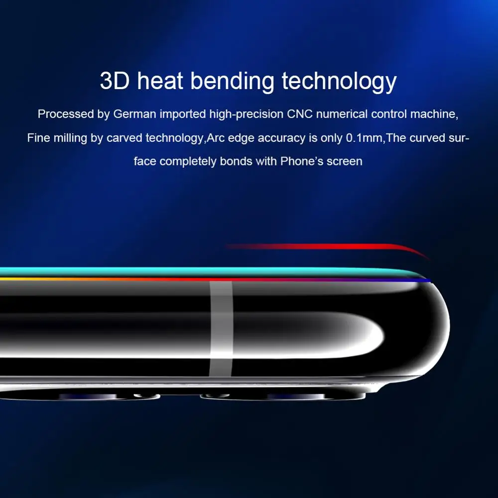NILLKIN Amazing 3D CP+ MAX Acoperire Completă Nanometri Anti-Explozie 9H Temperat Pahar Ecran Protector Pentru Huawei Mate 40 Pro