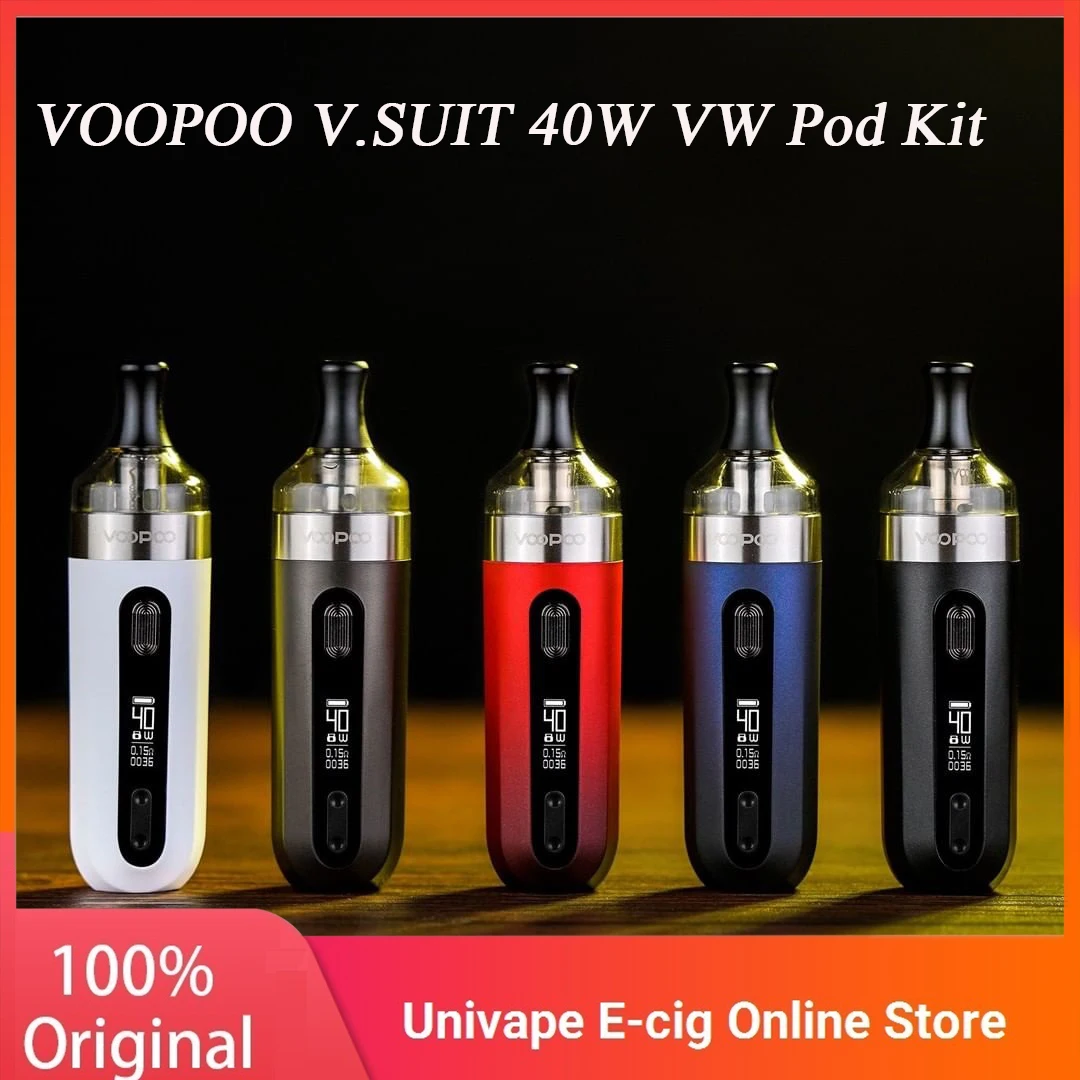 Original VOOPOO V. COSTUM 40W VW Pod Kit 1200mAh Baterie & 0.54