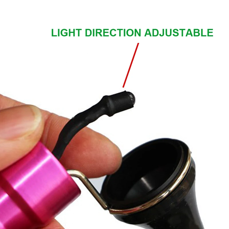 LED Portabil Ureche Selector Earpick Wax Remover Iluminare Instrument de Curățare de Îngrijire Diagnostic Otoscop Ureche Verificați Lumina pentru Endoscop
