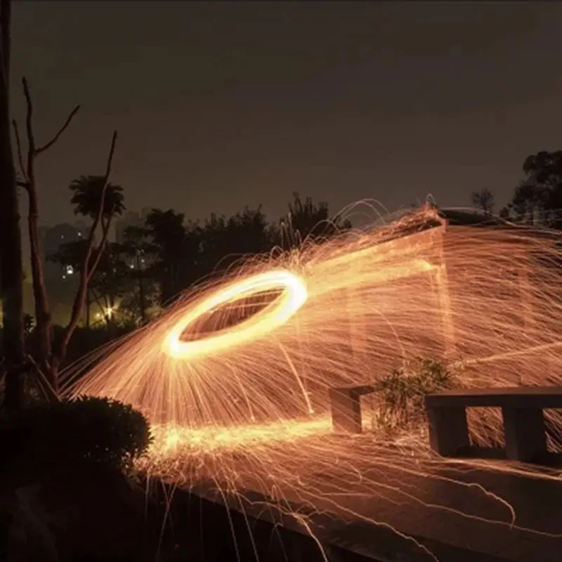 Magie foc foto recuzită lână de Oțel trucuri magice focuri de Artificii cerc Video Vlog Selfie fundal Pirotehnice de Scenă Jucărie Pentru Adulți