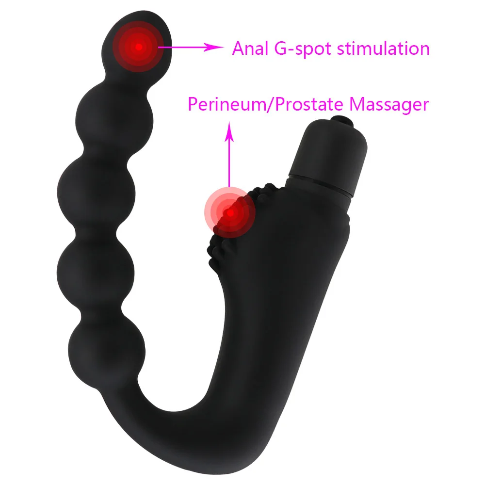 10 Vibrator Anal Plug Vagin P-Locul de Prostata pentru Masaj Jucărie Sexuală pentru Cuplu punctul G Masaj Adult Sex Produs Pentru Femei Fierbinte