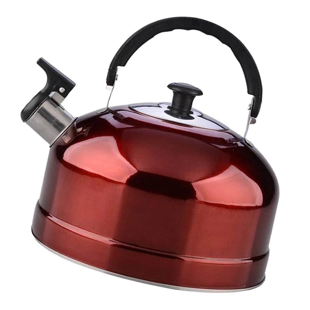 Portabil Fluierând Ceainic din Oțel Inoxidabil, Cafea, Suc, Ceai, Ceainic, Vase fluier pentru ceainic pentru bucătărie acasă călătorie camping 4L