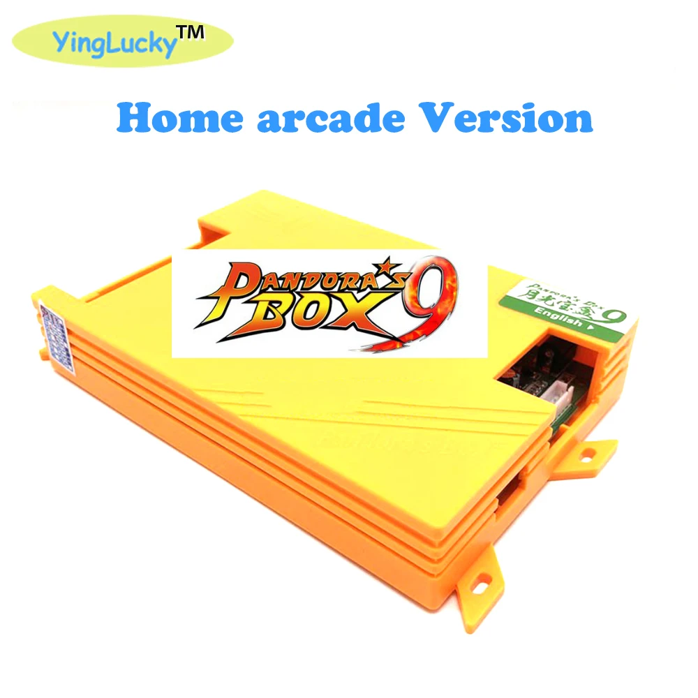 Yinglucky Pandora box 9 1500 in 1 Familie Versiunea consolă de jocuri arcade machine funcționează cu monede placa de baza pcb bord VGA / HMDI