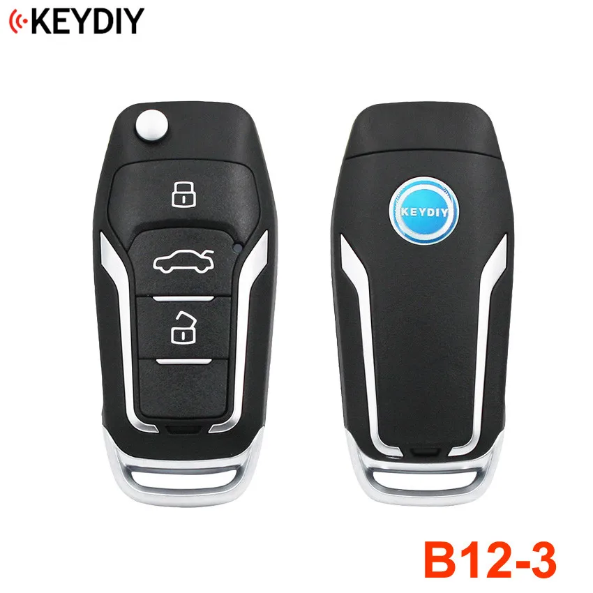 KEYDIY 3 Butoane Telecomanda Cheie B-Serie pentru KD-X2 KD MINI KD900 KD900+,URG200 ,la Distanță pentru B12-3 Stil F