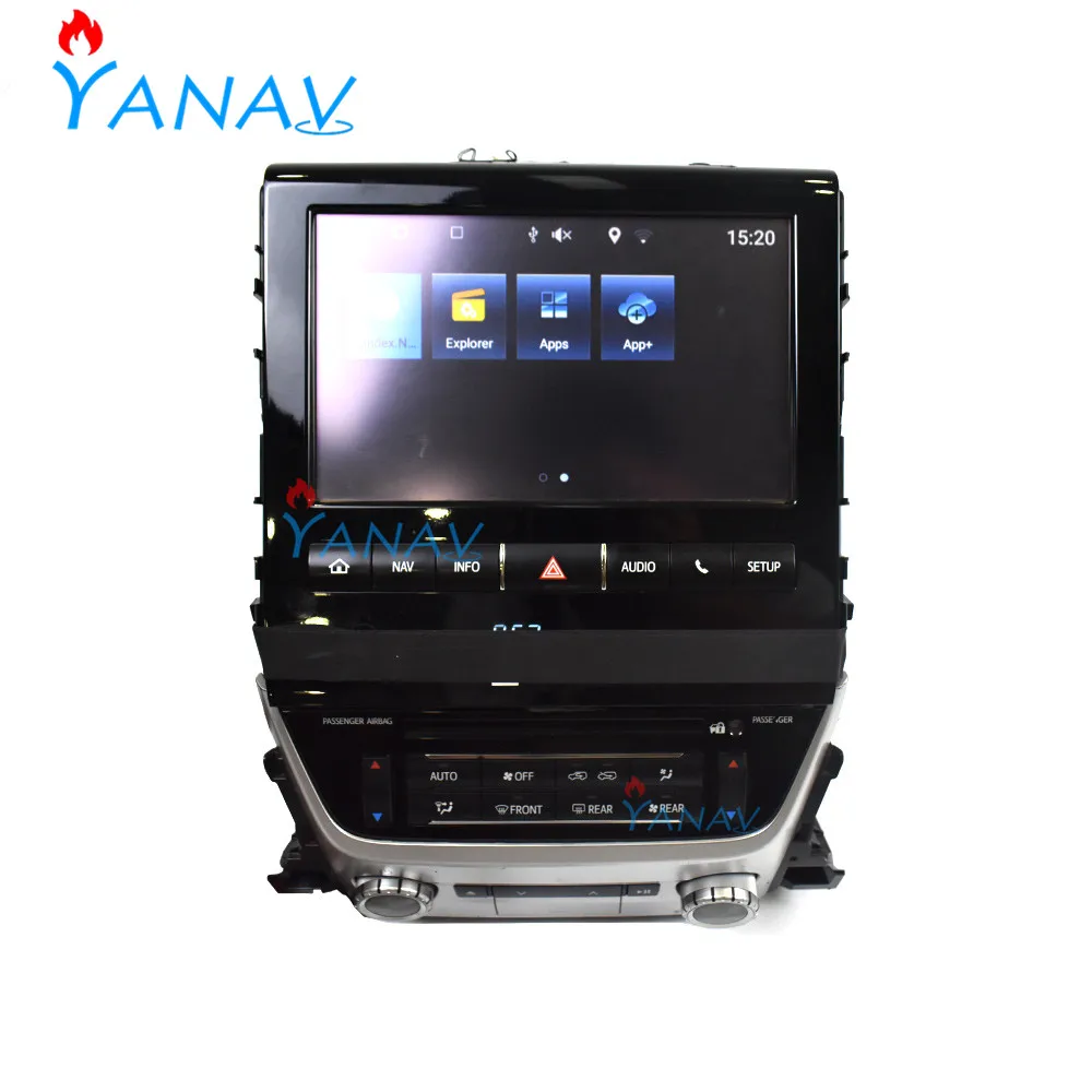 GPS auto navigatie radio de interfață al playerului multimedia pentru TOYOTA Land Cruiser LC200 2016-2019 car audio DVD player sistem Android