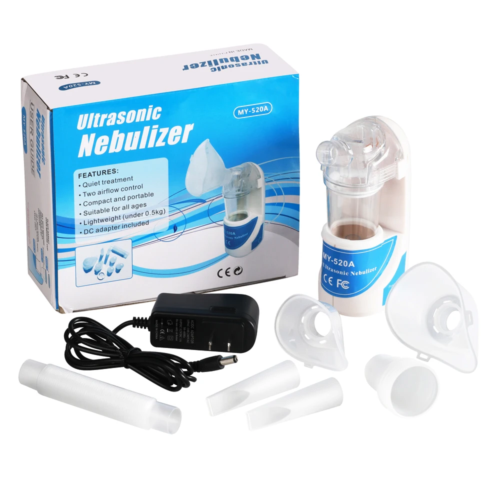 Inhalator Pentru Astm Mini Automizer Pentru Copii Adult Inhalat Nebulizator Cu Ultrasunete Nebulizator Spray Aromoterapie Vapor De Îngrijire A Sănătății