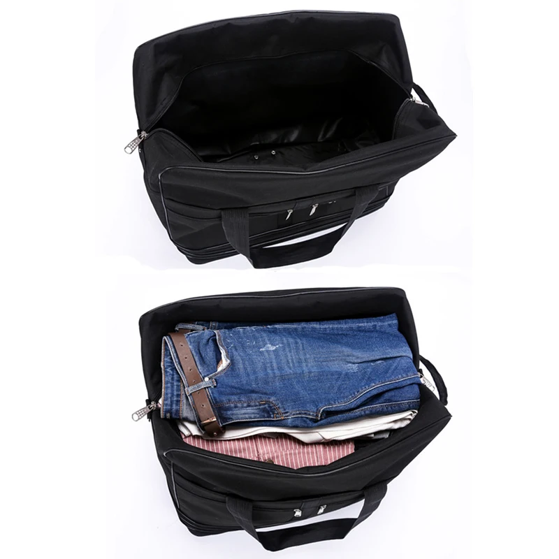 Portabil de călătorie sac de rulare depozitare de Mare capacitate verificat geanta Extensibila cu Role Rucsac Deplasarea bagajelor Oxford Pânză de sac