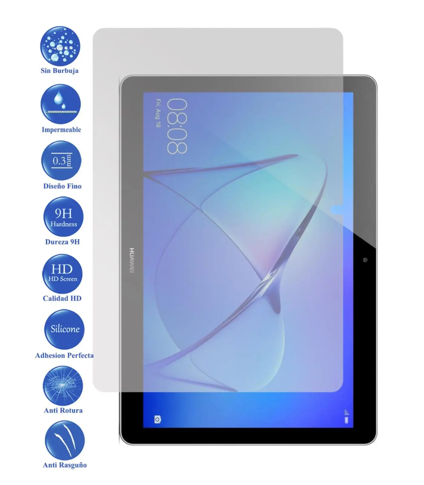 Sticla capac LCD ecran protector vidrio Tableta pentru Huawei Mediapad 10 T5