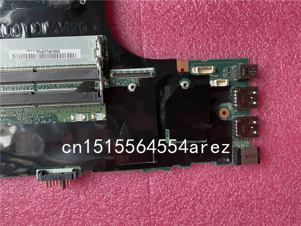 Original laptop Lenovo ThinkPad P50 placa de baza placa de baza I7-6820HQ 2G 01AY362 00UR728