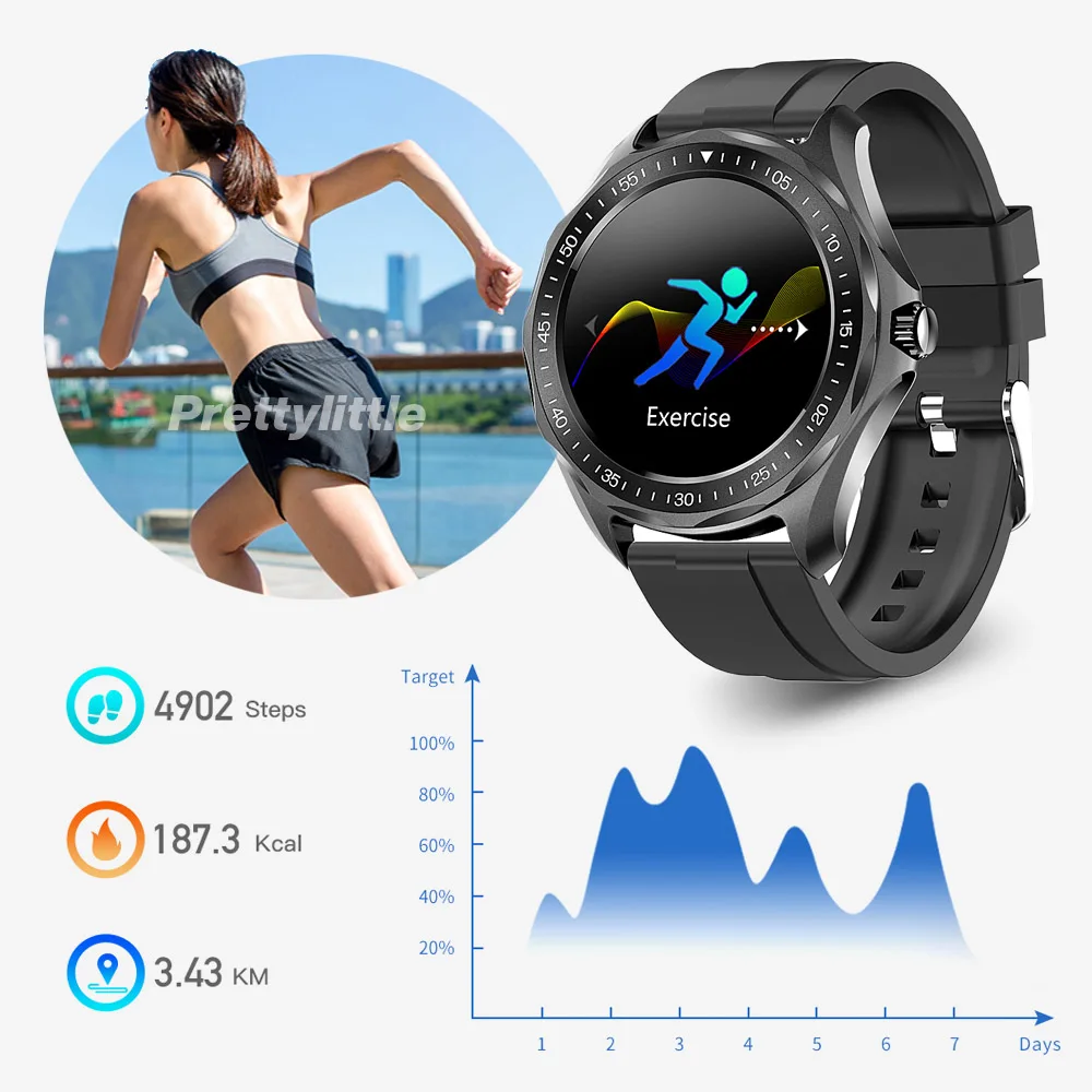 S09plus Ceas Inteligent Bărbați IP68 Impermeabil Rata de Inima Fitness Tracker Inteligent Ceas Pentru Android IOS Smartwatch Bluetooth 5.0