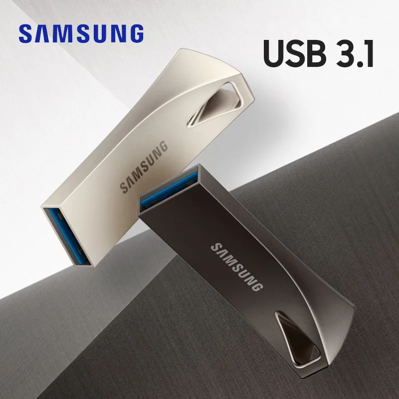 SAMSUNG USB Flash Disk Disc de 32GB, 64GB, 128GB, 256GB USB 3.1 Metal Mini Pen Drive Pendrive Stick de Memorie Dispozitiv de Stocare U Disc