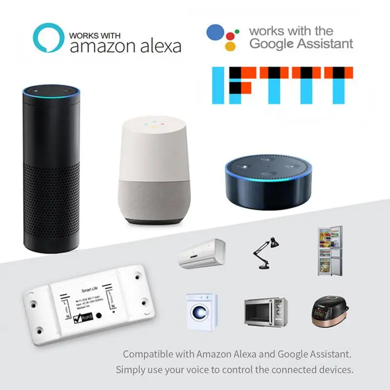 10A Inteligent fără Fir WiFi Switch Întrerupător Universal de Viață Inteligentă APP Control de la Distanță Portabil Calendarul Smart Home Alexa Control Vocal