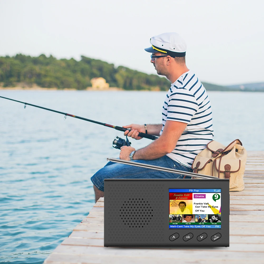 Noi de Înaltă Calitate, Receptor Portabil DAB Radio FM, Bluetooth 4.2 Player de Muzică Stereo de 3,5 mm Ieșire Pentru Masina de Instrumente Home office Radio