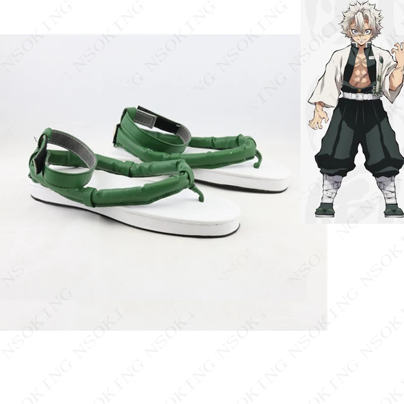 Anime Demon Slayer Kimetsu nu Yaiba Shinazugawa Sanemi cosplay pantofi custom made
