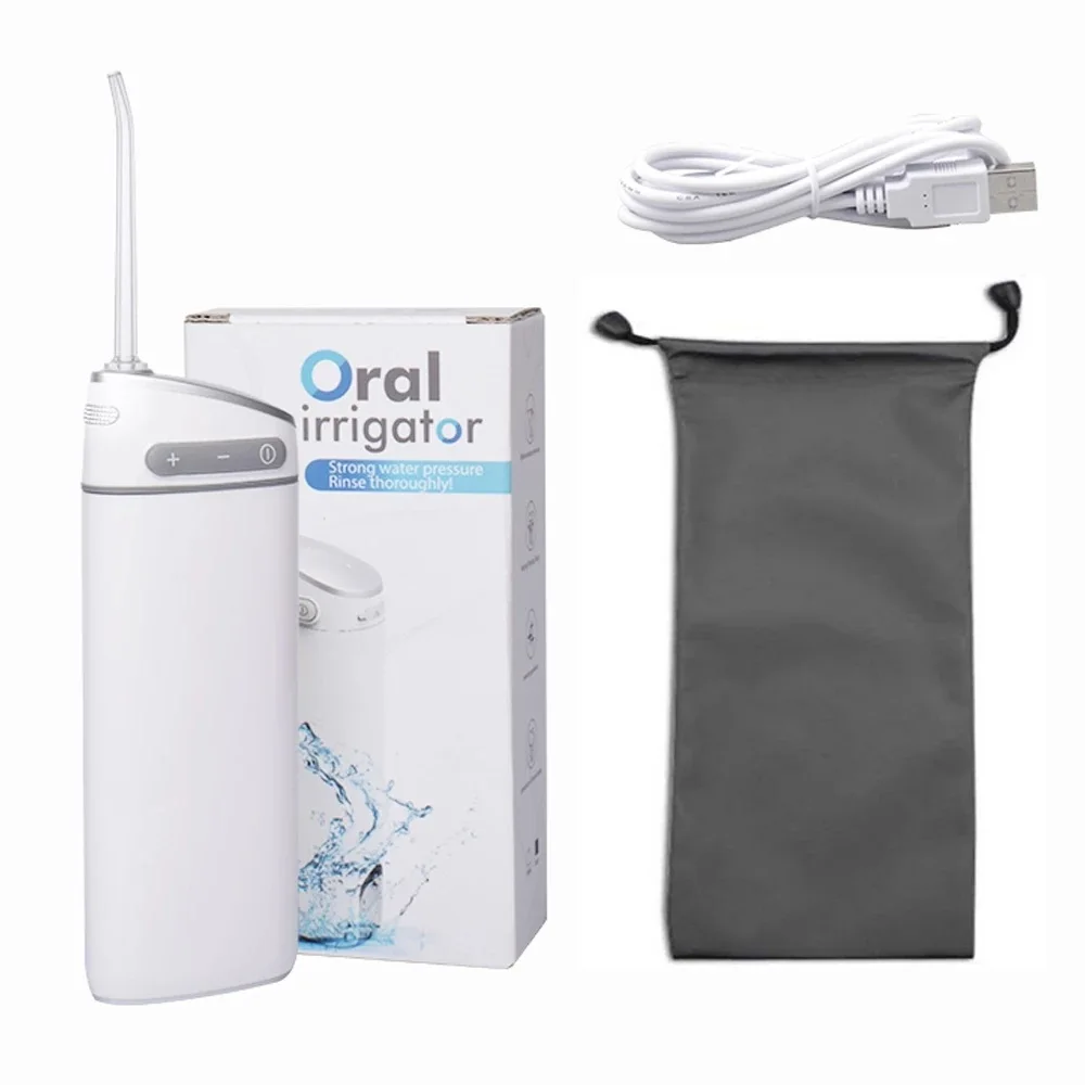 Electric Irigator Oral 10 Moduri Reglabile Dentare Apă ața dentară USB Reîncărcabilă 165ML Rezervor de Apă Impermeabil Petele de Curățare