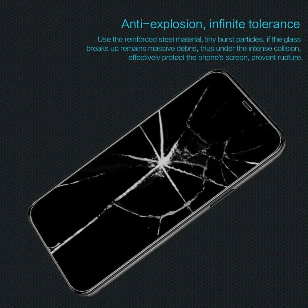 Pentru iPhone 12 Pro Sticla iphone 12 pro Max Nillkin Amazing H Anti-Explozie Ecran Protector Pentru Iphone 12 Mini Sticla