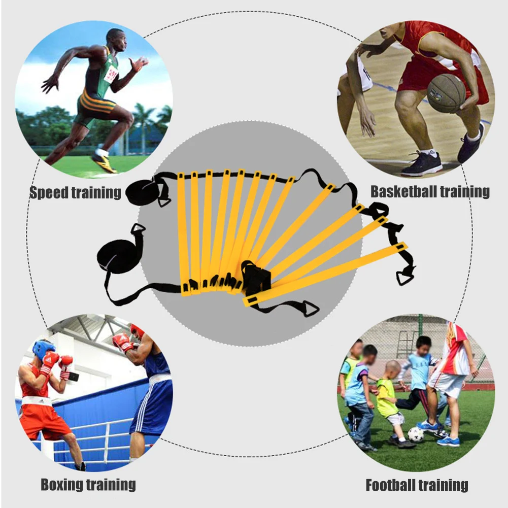 Scara de Formare Agilitate Curele de Nailon de Formare Scări Scări Agil Scara pentru Fotbal Viteză Scara Echipamente de Fitness