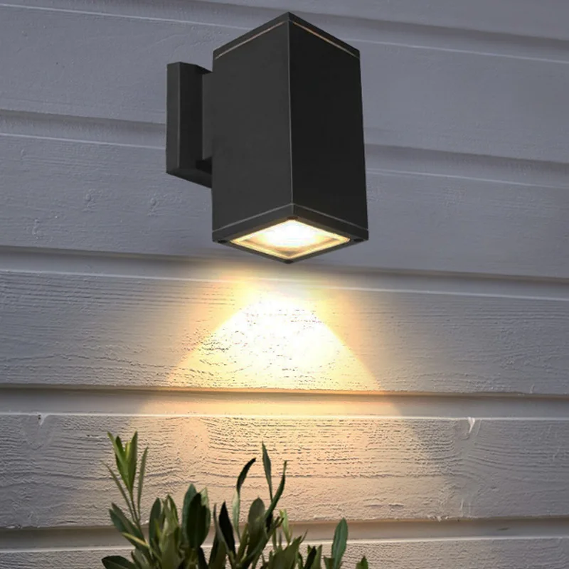 Rezistent la apa interior exterior de perete Led lumini LED-uri de Aluminiu de Perete Lampa cu Lumini de Gradina Moderne lumini de perete Lumina Pridvor Perete
