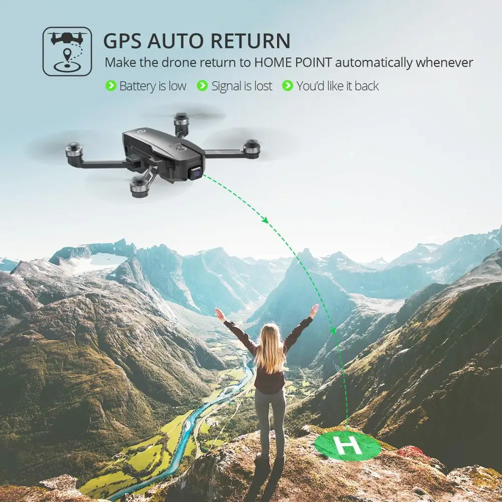 Piatra sfanta HS720E Upgrated RC Drone Anti-shake GPS Motoare fără Perii 5G GPS Drona 4K Gimbal Wifi FPV Profissional Quadcopter