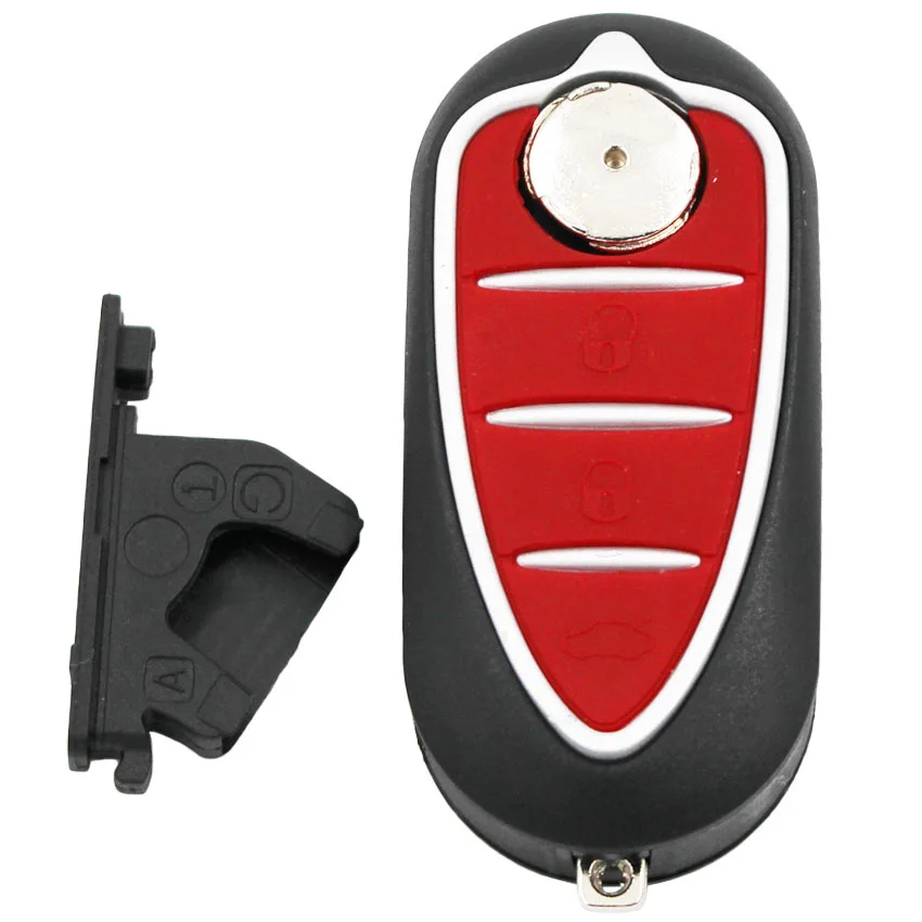 Noi de Înlocuire a sistemului de acces fără cheie de Pliere Caz 3 Butoane Flip Key Remote Shell Pentru Alfa Romeo Mito, Giulietta GTO 159