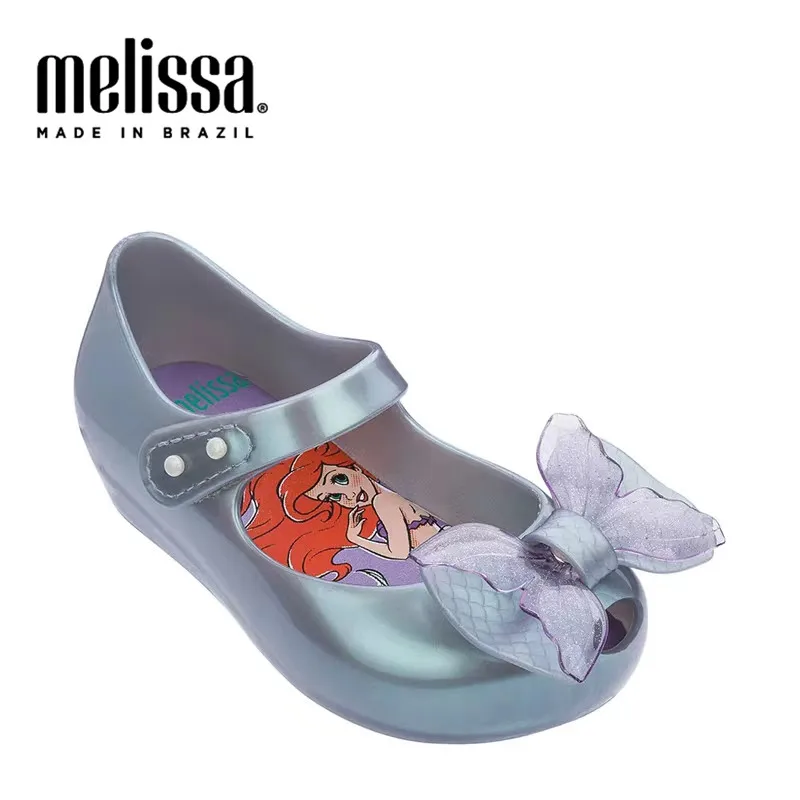 Mini Melissa Original Funda Mare Fete Jeleu Sandale 2020 Nou Melissa Copii, Pantofi Copii, Sandale Non-alunecare de Fete Sandale de Plaja