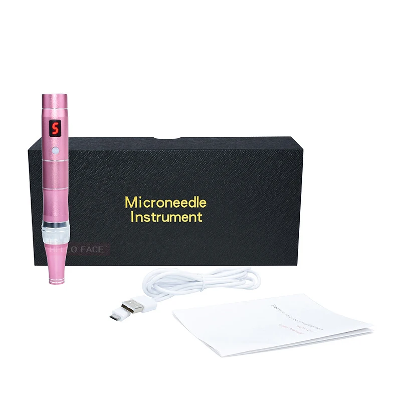 Electric Auto Derma Pen ULTIMA Coreea Wireless, Ecran LCD de Micro-Needling Derma Laminare Mașină de Îngrijire a Pielii de Frumusete Mezo Derma
