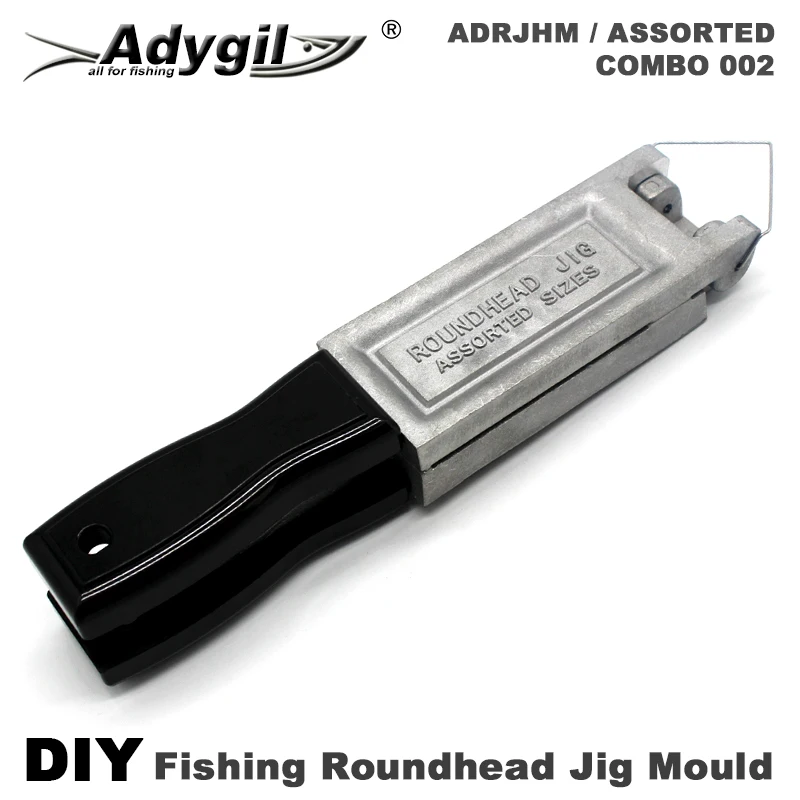 Adygil DIY Pescuit Roundhead Jig Mucegai ADRJHM/ASORTATE COMBO 1/2oz. 3/4oz. 1oz 5 Cavități