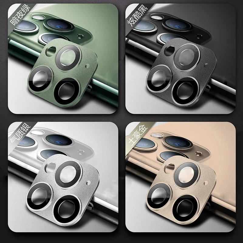 Noul aparat Foto Capacul Obiectivului pentru iPhone 11 Pro Max 11 Pro Mat Elegant de Culoare Secunde Schimbare pentru iPhone 11Camera Protector
