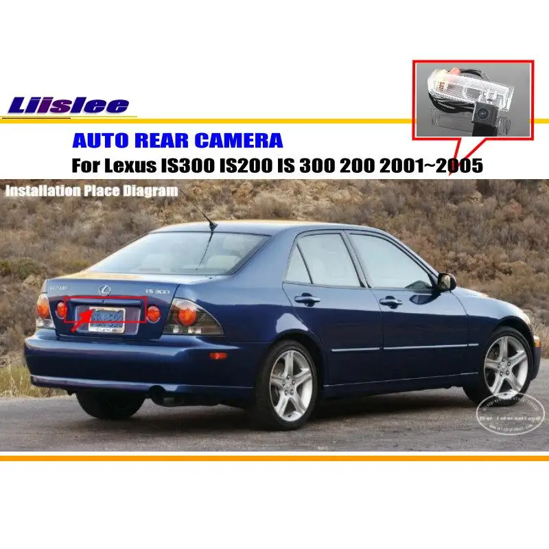 Liislee Camera din Spate / Backup Parcare Camera Pentru Lexus IS300 IS200 ESTE de 300 200 2001~2005 Lumină de inmatriculare CAM / Noapte Viziune