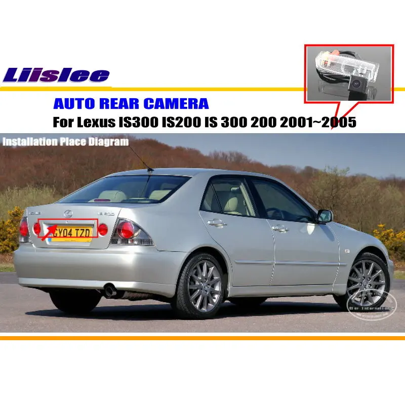 Liislee Camera din Spate / Backup Parcare Camera Pentru Lexus IS300 IS200 ESTE de 300 200 2001~2005 Lumină de inmatriculare CAM / Noapte Viziune