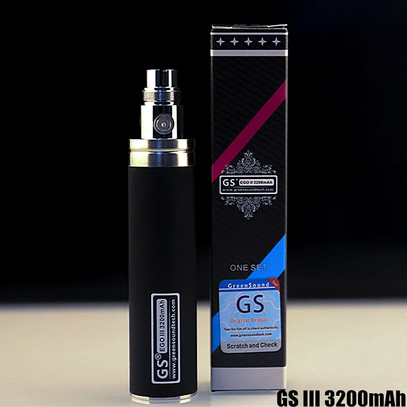 3pcs/lot Nou GS ego ⅲ 3200mAh e-țigară stilou electronic vaporizator ego vape baterie tigara electronique Multi-culoare opțional