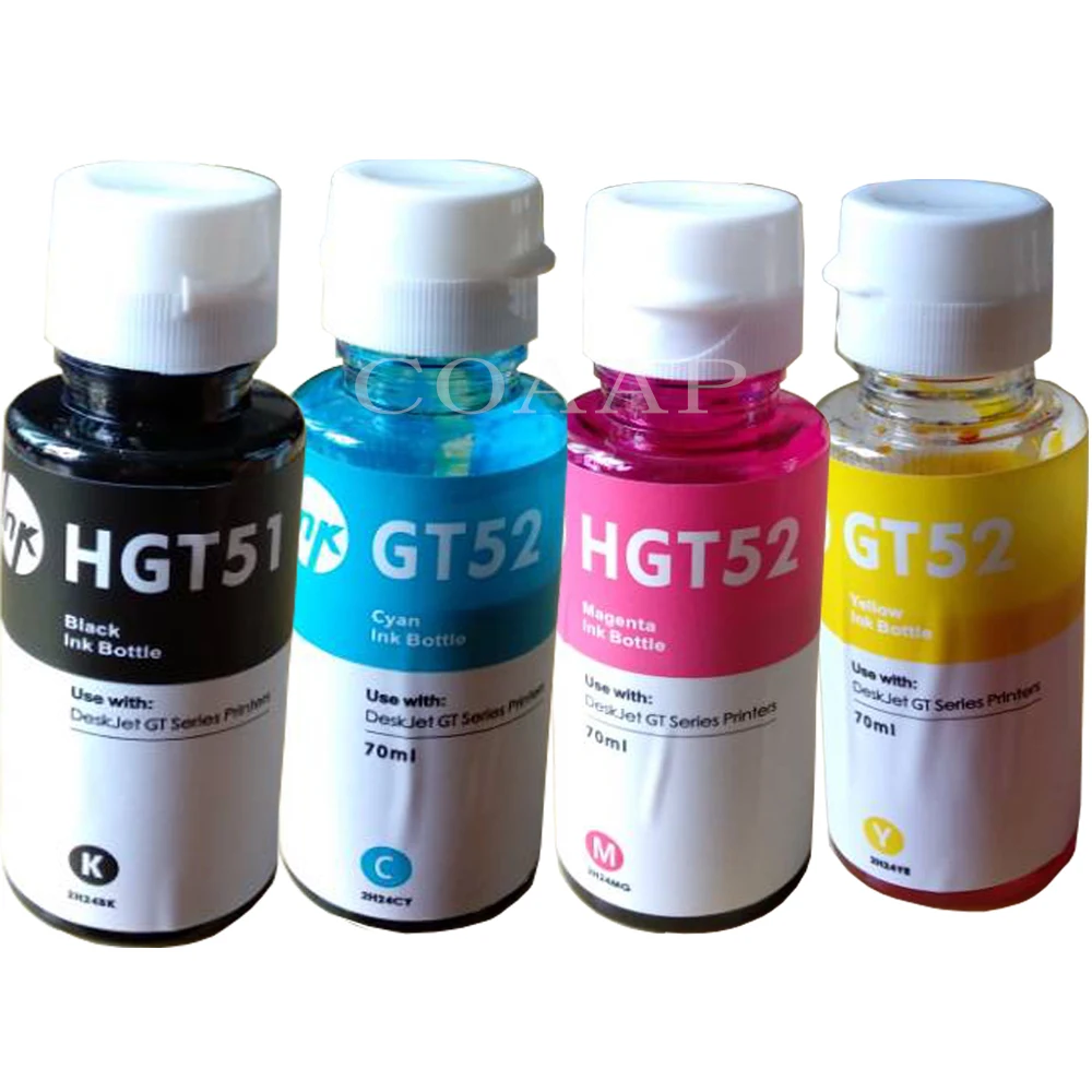 Imprimanta cerneala refill kit pentru HP DeskJet GT5810 GT5820 GT51 GT52 GT de serie
