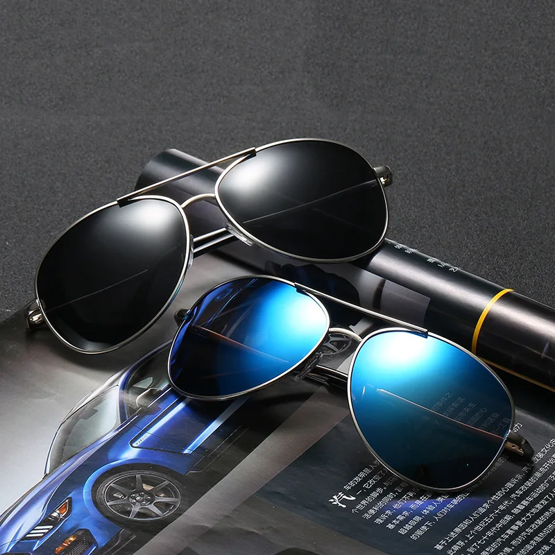 Polarizat ochelari de Soare Barbati Polit Conducere Retro sex Masculin Aviației Ochelari de Soare Pentru Bărbați Cadru Metalic Ochelari de Oculos De Sol UV400