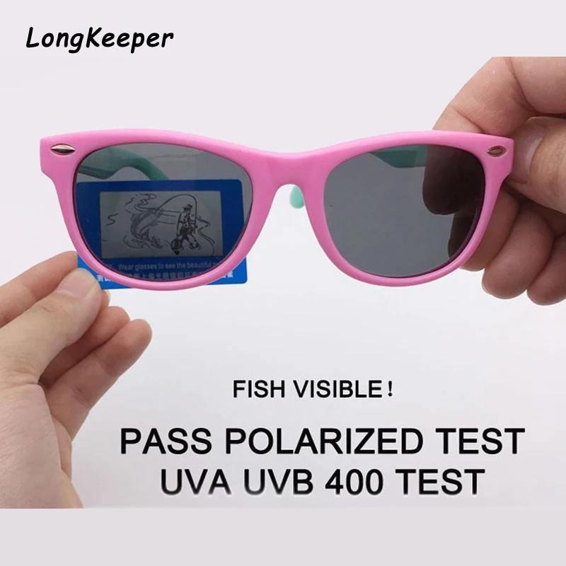 Copii Copii ochelari de Soare Polarizat Băieți Fetita Incasabil Silicon de Siguranță Ochelari de Soare UV400 Ochelari de Copil Nuante Oculos