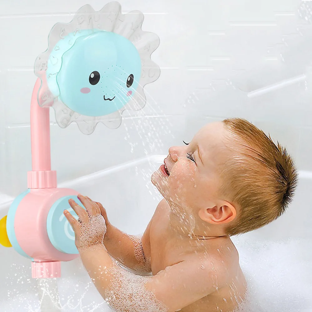 Baby Jucarii De Baie Spray Cu Apa De Baie Accesorii Automate De Pulverizare A Apei Juca Jocul Pliere Dușuri Jucării Pentru Baie Jucării Pentru Copii