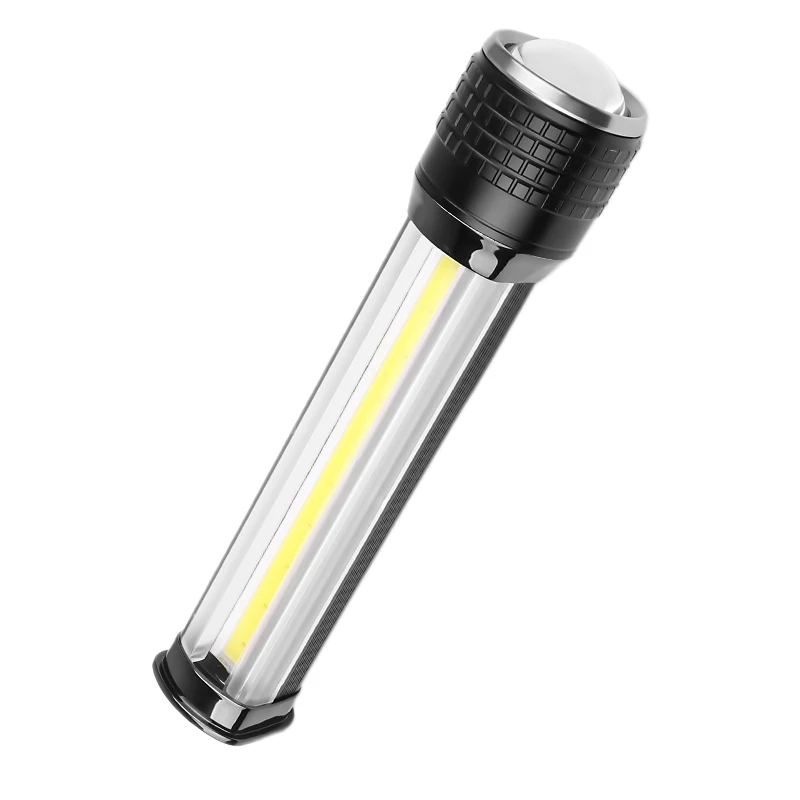XHP70+COB Baterie de Lanternă Super-Ecran LCD Luminos, cu Zoom Lanterna LED-uri USB Reîncărcabilă Lanterna pentru Vanatoare Camping