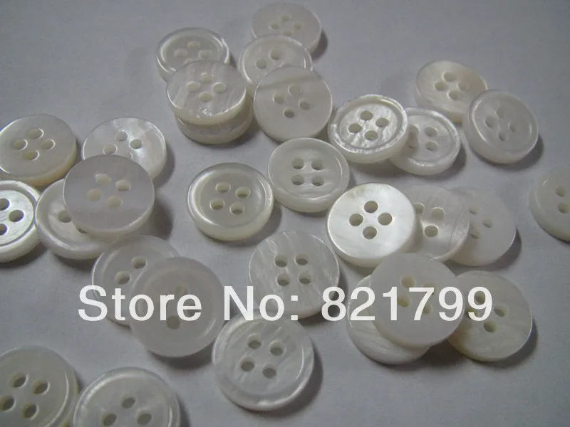 16L 4 găuri shell butonul mama de perla buton pentru îmbrăcăminte butonul ieftin preț de alb poate vopsire sau gravate pret de fabrica