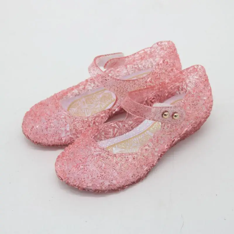 Copii Sandale Pantofi 2020 New Fashion Summer Infant Toddler Copii Fete Copii Pană Cosplay Partid Unic Printesa Pantofi B966