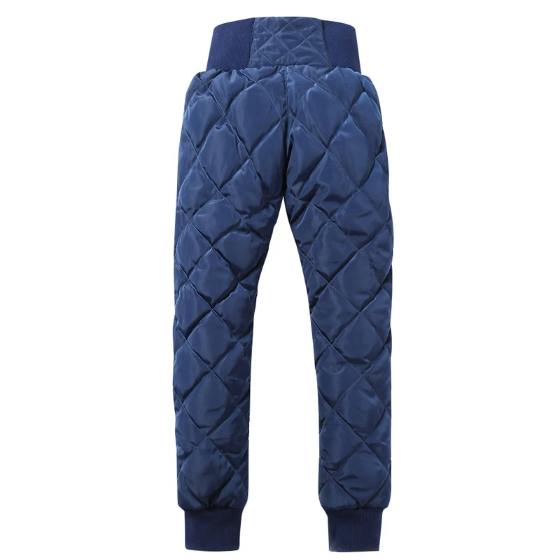 Fete Pantaloni Talie Mare Pentru Copii De Iarna Cald În Jos Bumbac Pantaloni 90% Alb Rață Jos În Aer Liber Sport Gros Termică Jos Pantalonii