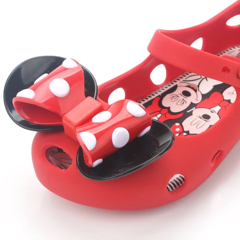 Disney pentru copii sandale 2019 vara noi Minnie fete copilul moale jos arcul pantofi de plaja si printesa pantofi