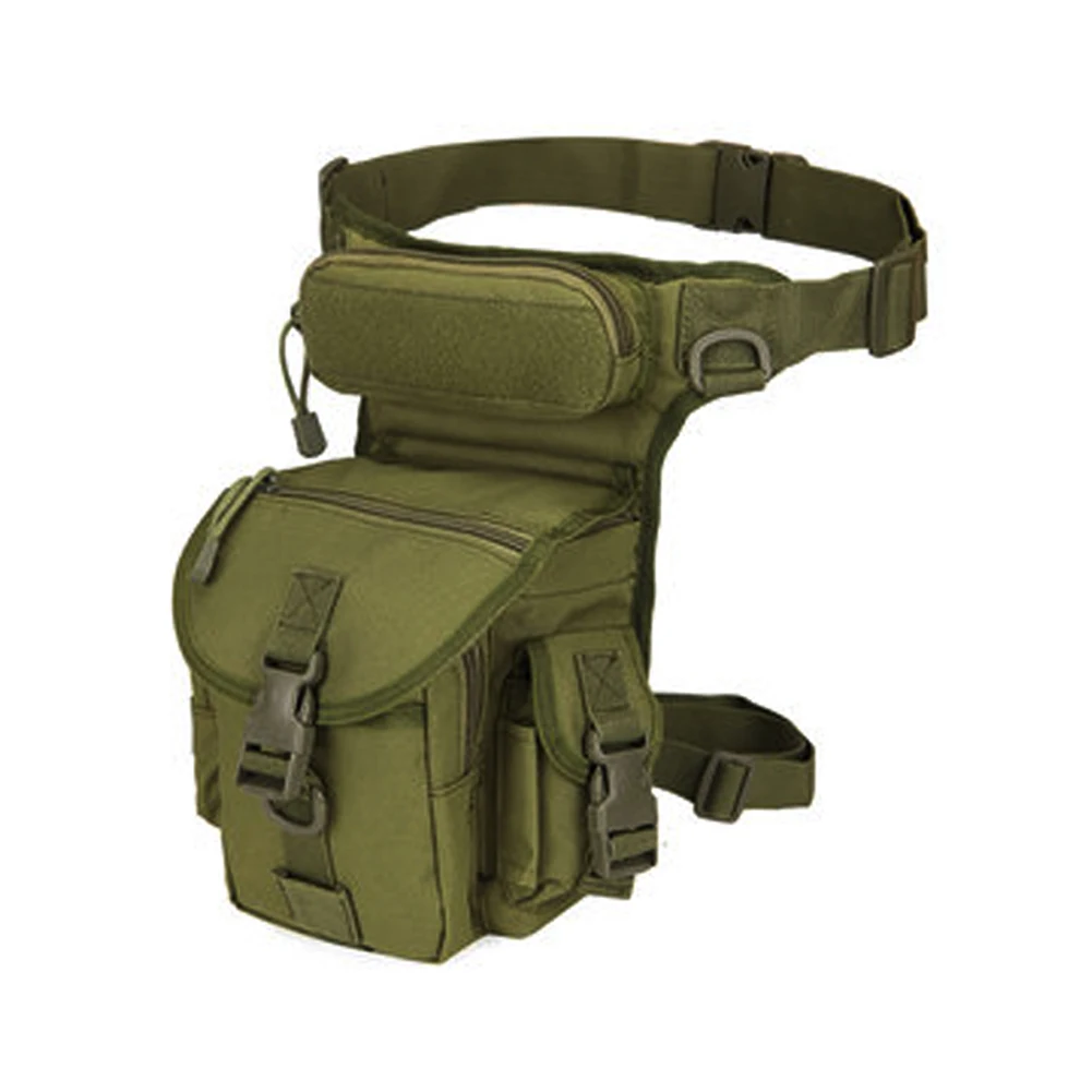 Tactică Militară Nailon Impermeabil borseta Barbati Multi-buzunare Talie Sac de Camuflaj de Călătorie Sac de Curea Talie Pack Camping Drumetii Picior Sac