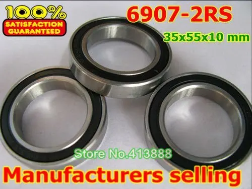 NBZH prețul de vânzare de Înaltă calitate, deep groove ball bearing 6907 2RS 6907-2RS 61907-2RS 6907RS 6907RZ 35*55*10 mm 5 buc/lot ABEC-1 Z2