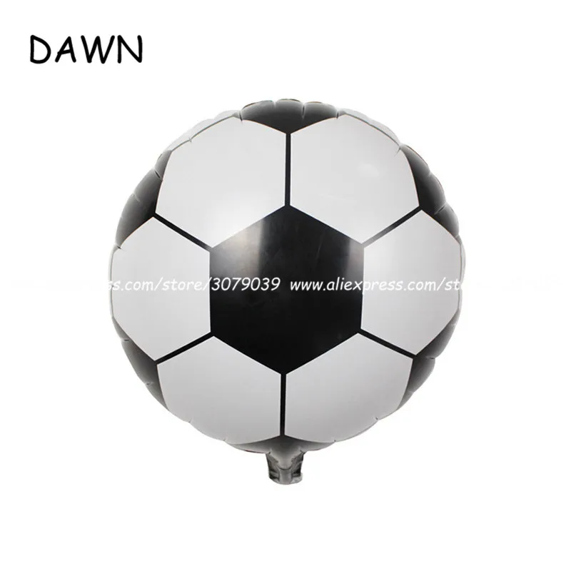 10buc/lot 18inch Fotbal Balon de Folie de Fotbal Baloane cu Heliu petrecerea de Ziua decor Globos jucărie 45*45cm