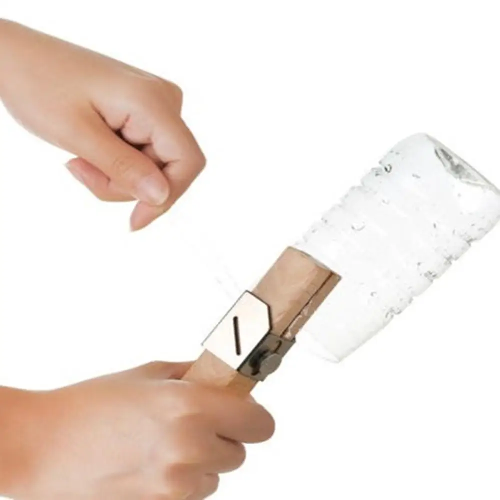 Smart Creative Sticla de Plastic de Tăiere în aer liber Portabil Sticle Coarda Instrumente DIY Meșteșug Sticla Coarda Cutter