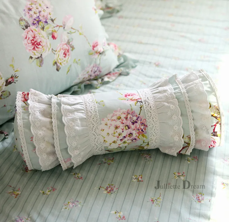 Super Drăguț Dantela pernă decorative, lenjerie de pat perna Europene bomboane perna printesa mare zburli desgin perna lombara canapea perne