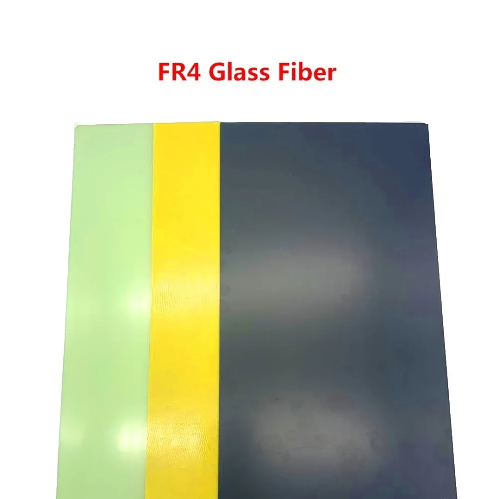 De înaltă calitate epoxidice mdf model din fibra de sticla FR4 bord din fibra de sticla Diy material mâner 300x170mm X 1mm