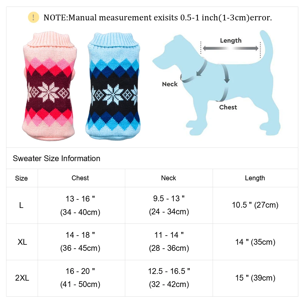 Animale de companie Mici Haine de Câine Produse de Crăciun pentru Câine Chihuahua Îmbrăcăminte Tinuta de Iarna Animale de companie Pulover Pug Haine pentru Yorkie Roz Albastru
